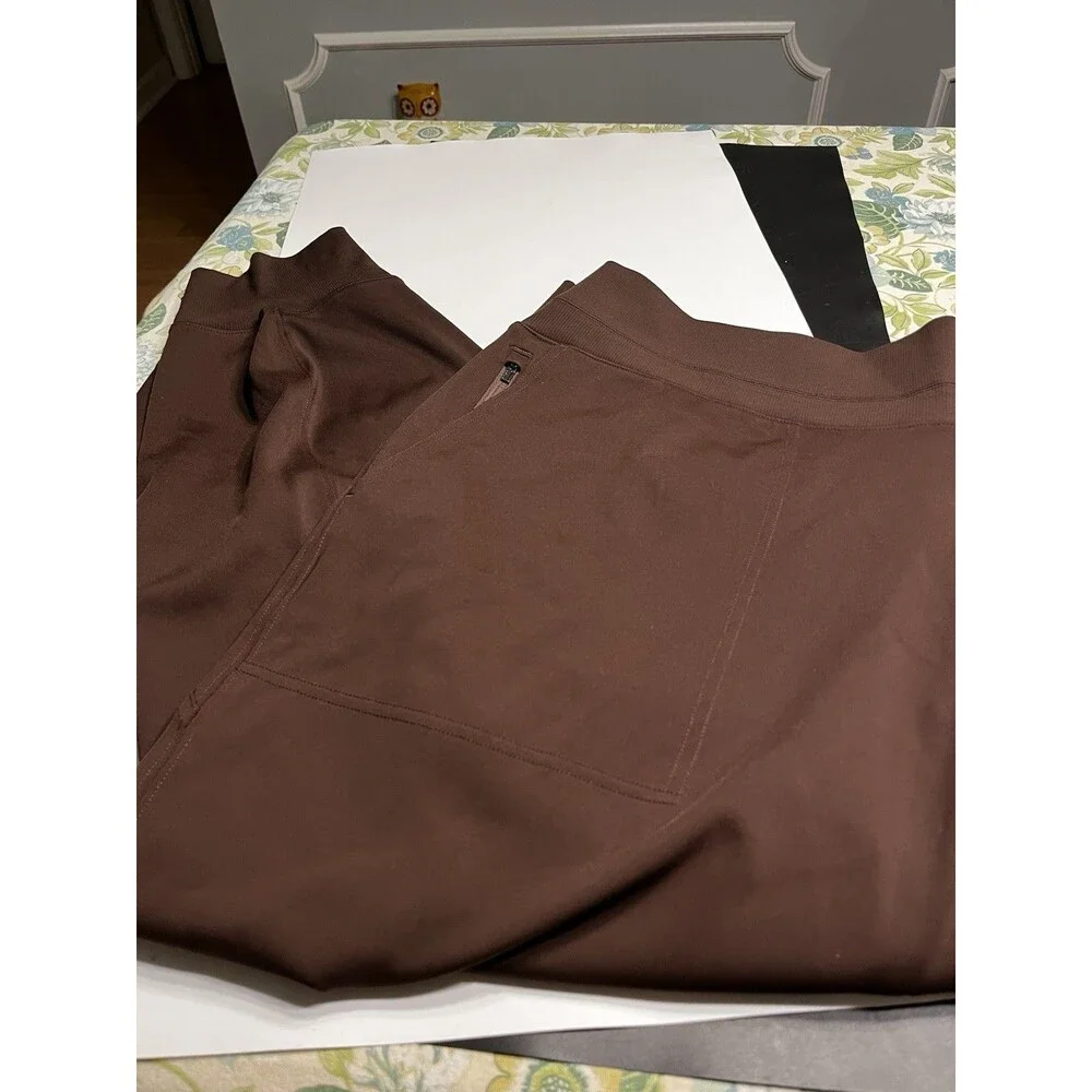 Athleta Pants Women’s 3X Brown Venice Jogger High Rise Athleisure Activewear